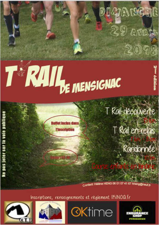 Trail mensignac 2018